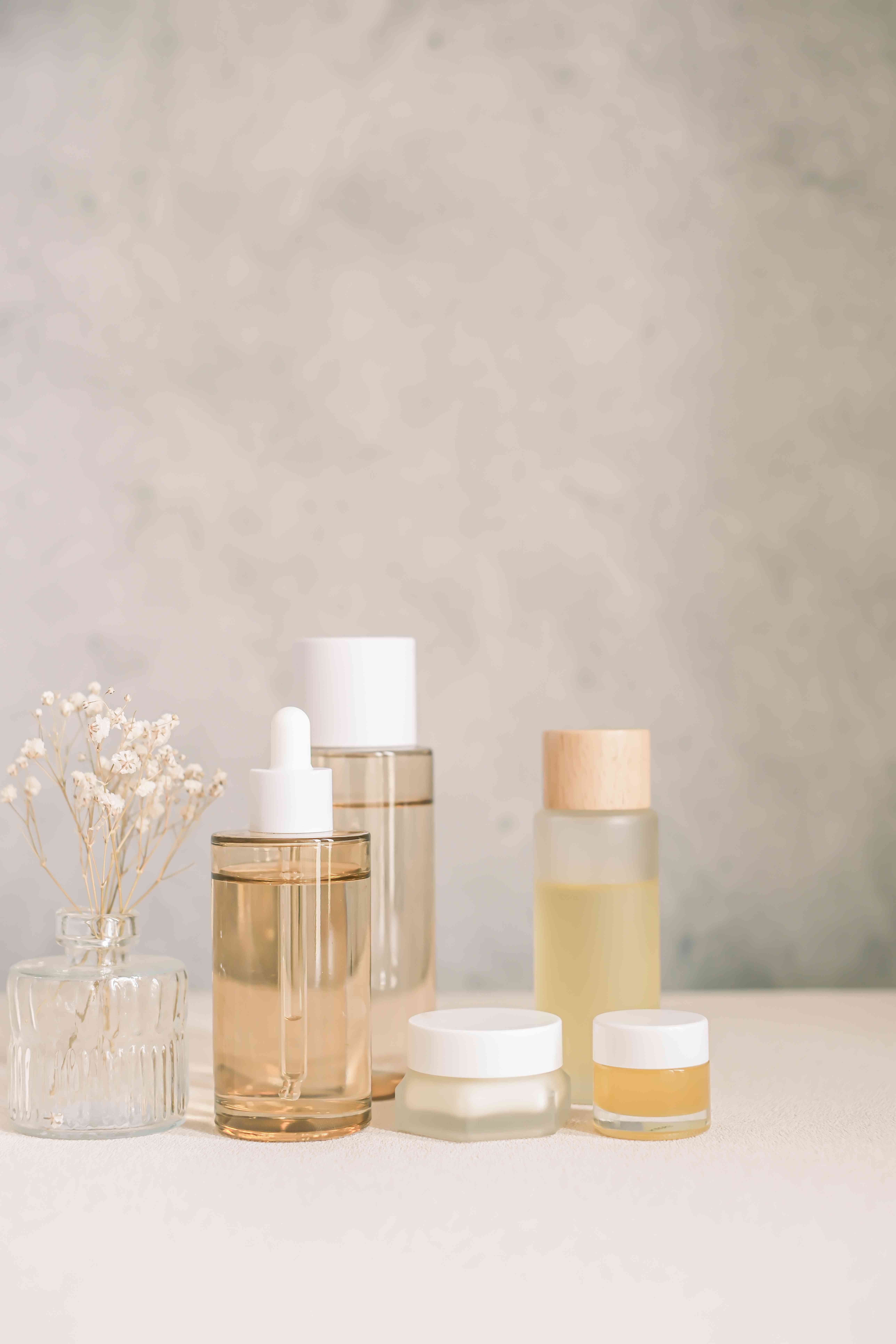 Bottles and jars collection